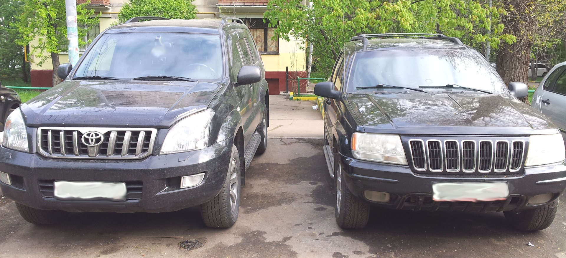 Jeep Grand Cherokee Ii Wj Toyota Land Cruiser Prado 1 Drive2