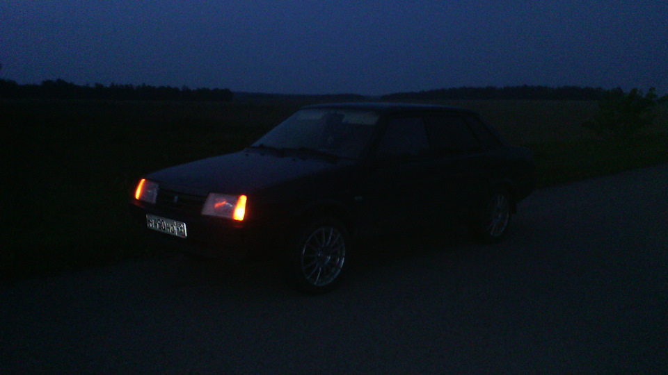 габариты америка-стайл — Lada 21099, 1,5 л, 2000 года | стайлинг | DRIVE2