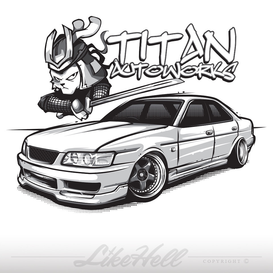 Nissan laurel c33 рисунок