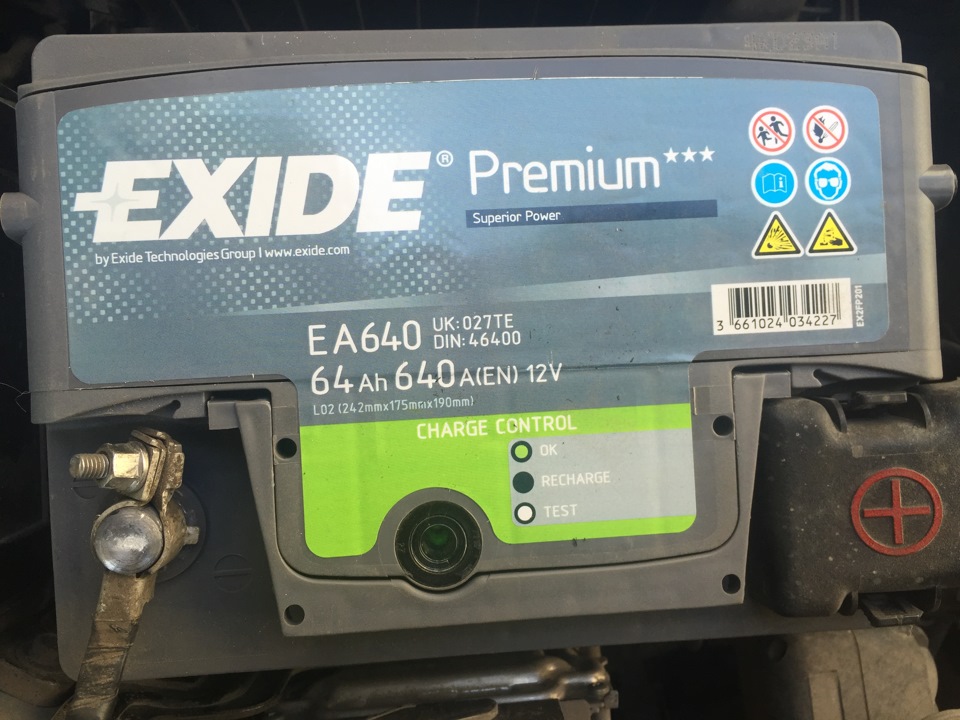 Купить Аккумулятор Exide Premium