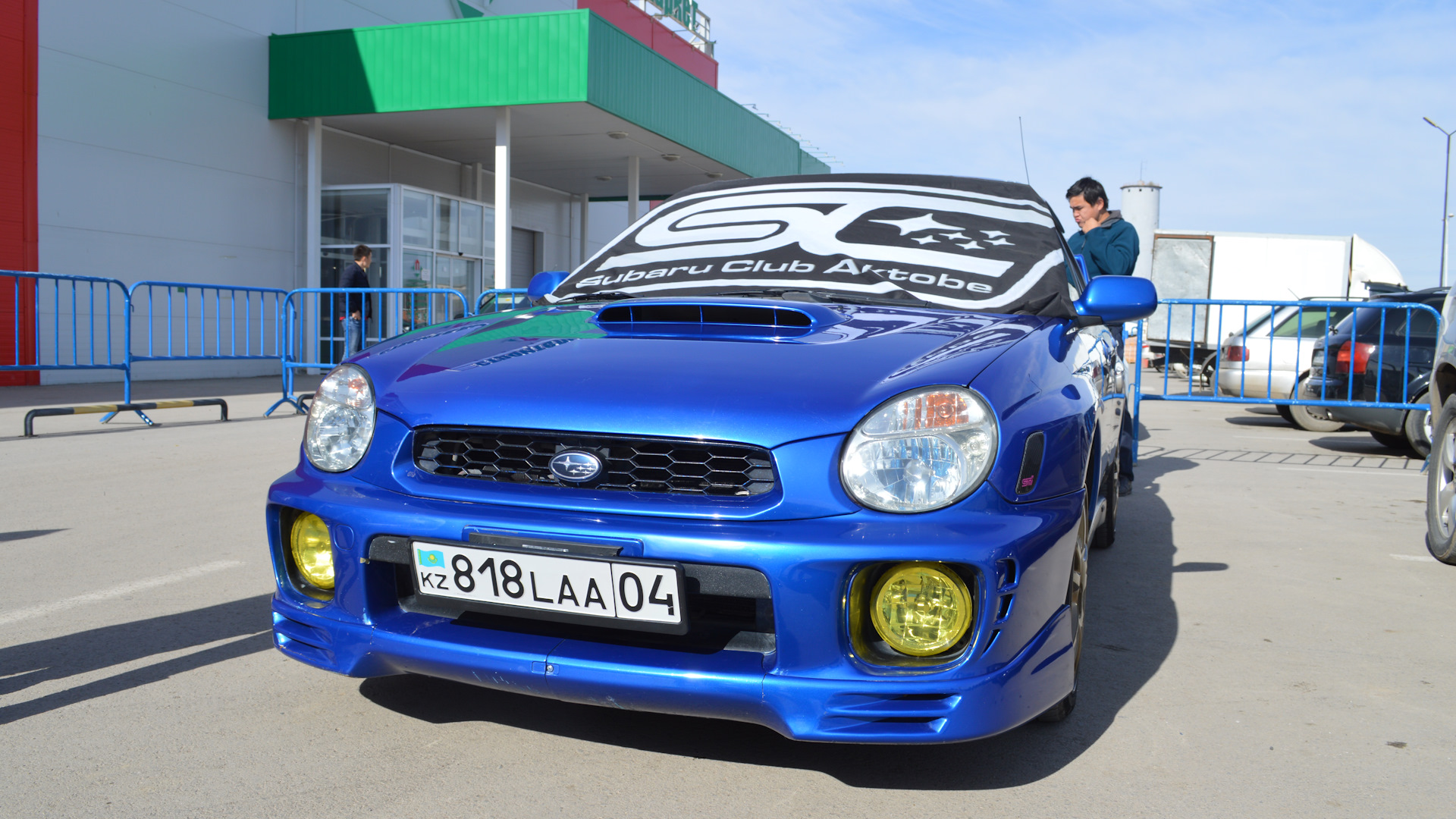 Subaru Impreza WRX (GD, GG) 2.0 бензиновый 2002 | Синяя Красотка ) на DRIVE2