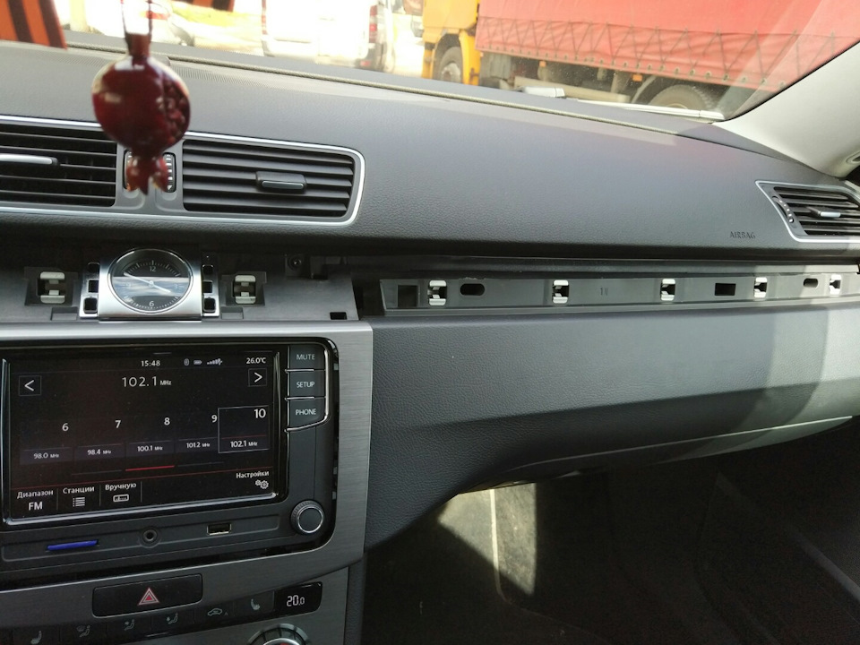 Photo from the logbook Volkswagen Passat B7