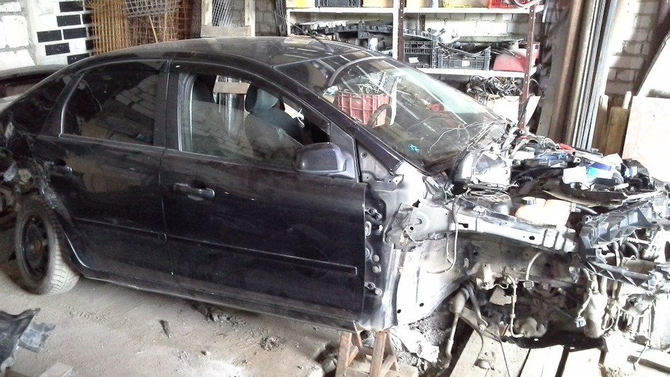 Новый донор. Фокус 2 дорестайл седан — Ford Focus Hatchback II, 1,6 л ...