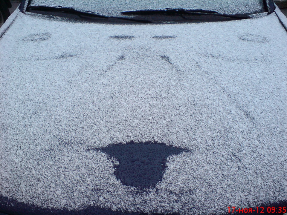 Рисунки))) на капоте — Volkswagen Passat B5, 1,8 л, 2000 года | просто ...