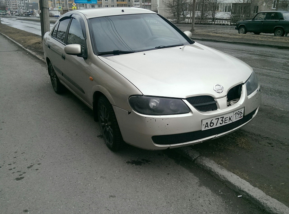Хром в топку ! — Nissan Almera II (N16), 1,5 л., 2004 года | стайлинг ...