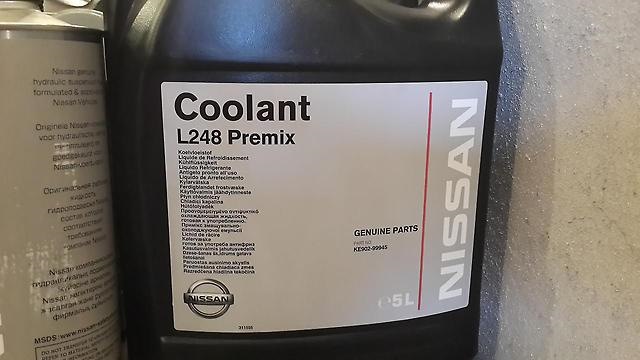 Замена масла и антифриза — Nissan Almera Classic (B10), 1,6 л, 2011 ...