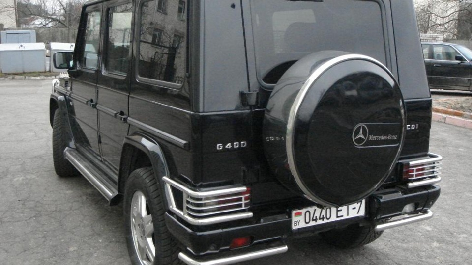 Mercedes Gelandewagen с кенгурятником