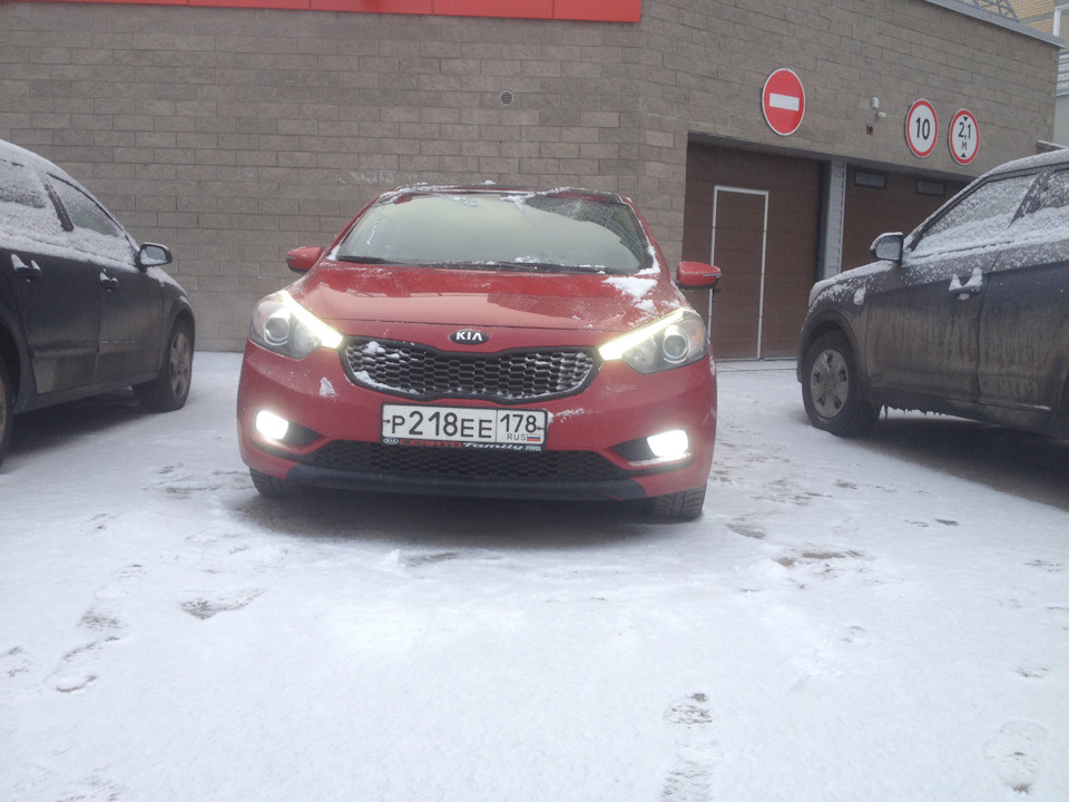 Как снять противотуманную фару на киа церато 3 - 81 фото