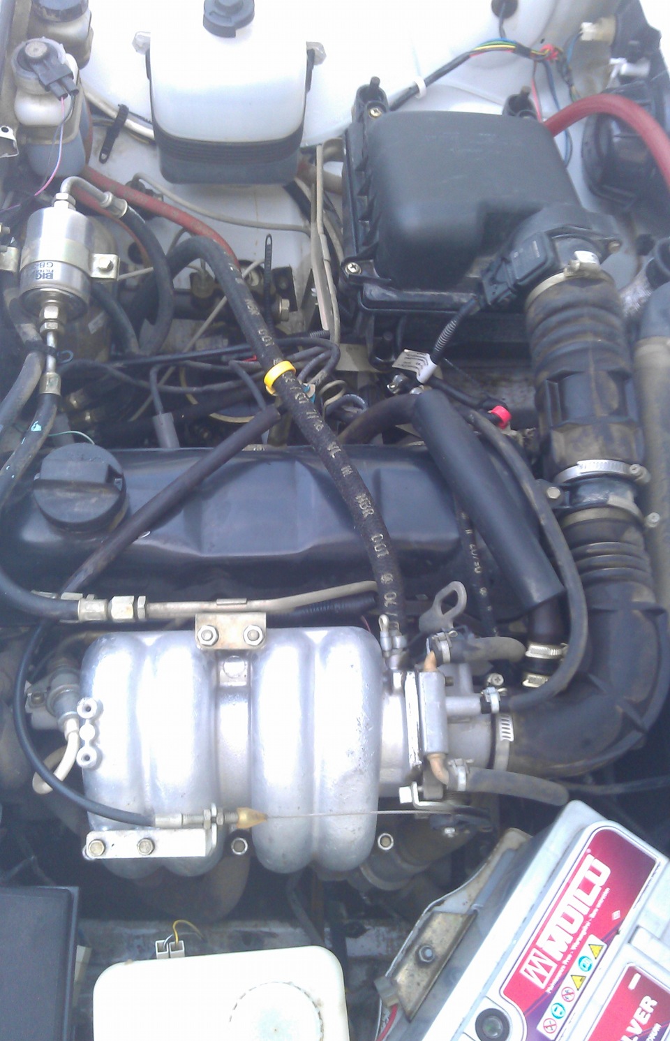 Чистое подкапотное — Lada 2107, 1,5 л., 2007 года | мойка | DRIVE2