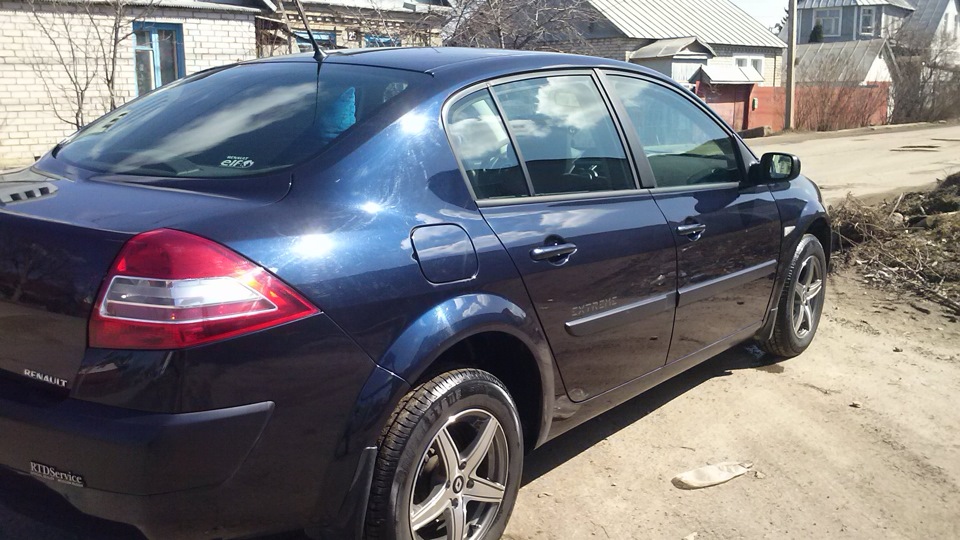 Странный звук при активном торможении. — Renault Megane II, 1,6 л, 2007 ...