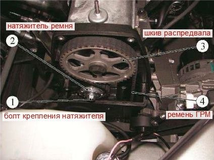 Как снять ремень грм гранта