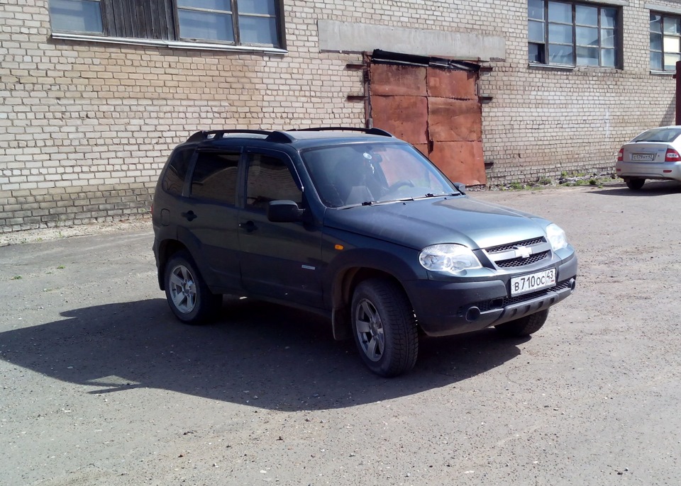 Chevrolet Niva 2007 рейлинги