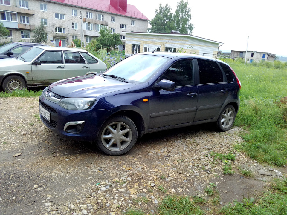 Колесики! — Lada Калина Хэтчбек (2G), 1,6 л, 2013 года | наблюдение ...