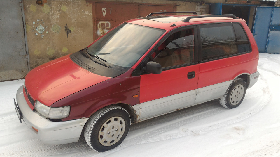 Греется на скорости — Mitsubishi Space Runner, 1,8 л, 1992 года ...