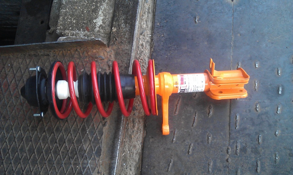 Подвеска "stinger" -40 + отрицательный развал 1 градус — Lada Приора ...