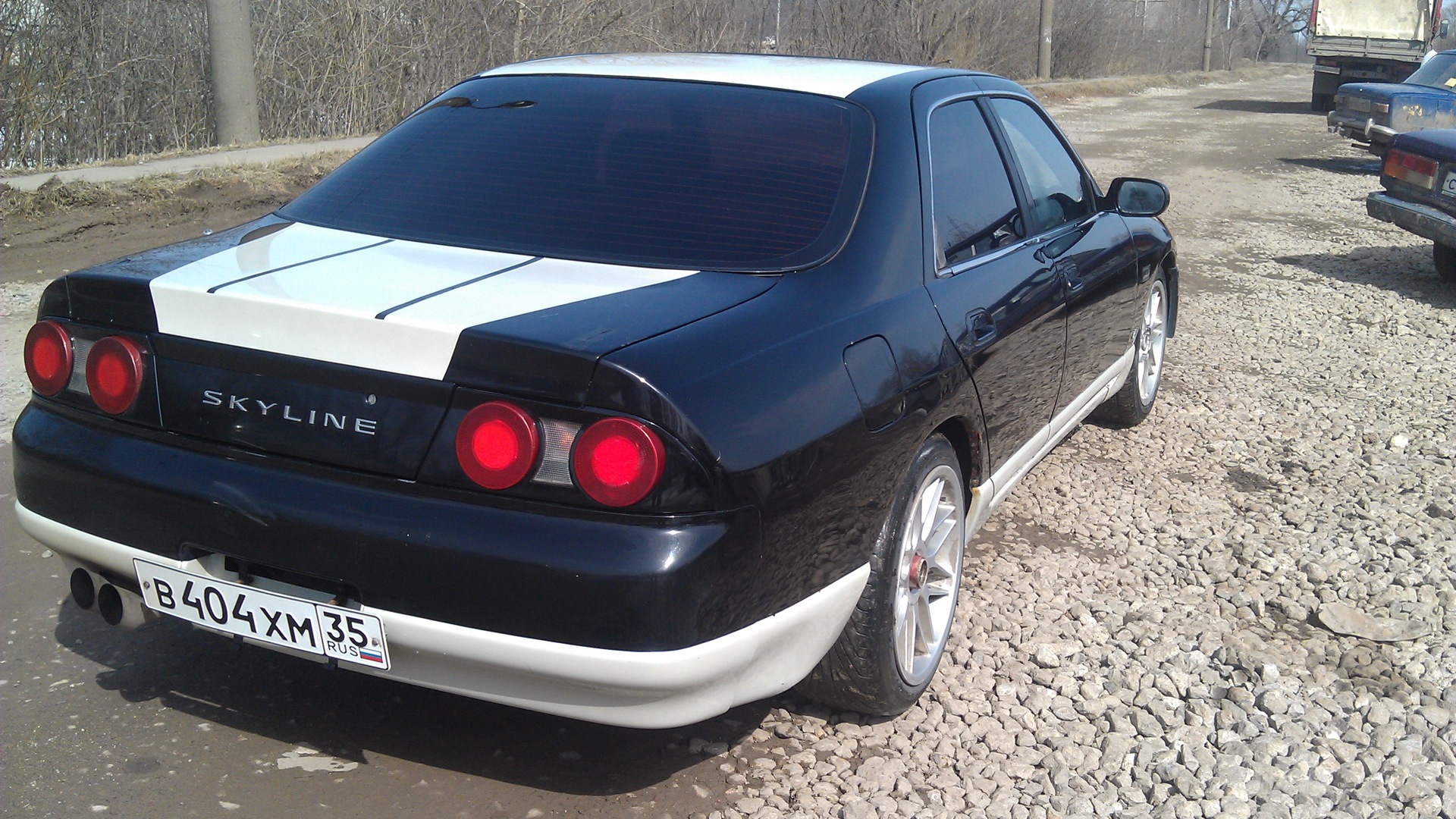 Nissan Skyline (R33 Series 2) 2.5 бензиновый 1998 | Черный Властелин на  DRIVE2