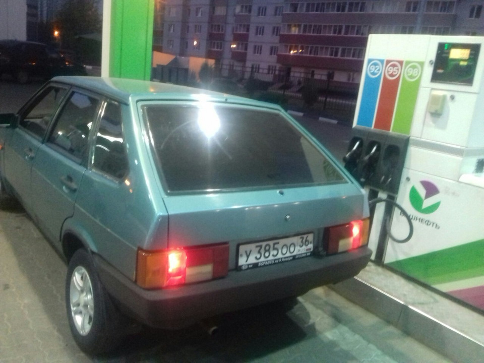 Вот и все конец истории Моей боевой 9 — Lada 21093i, 1,5 л, 1999 года ...