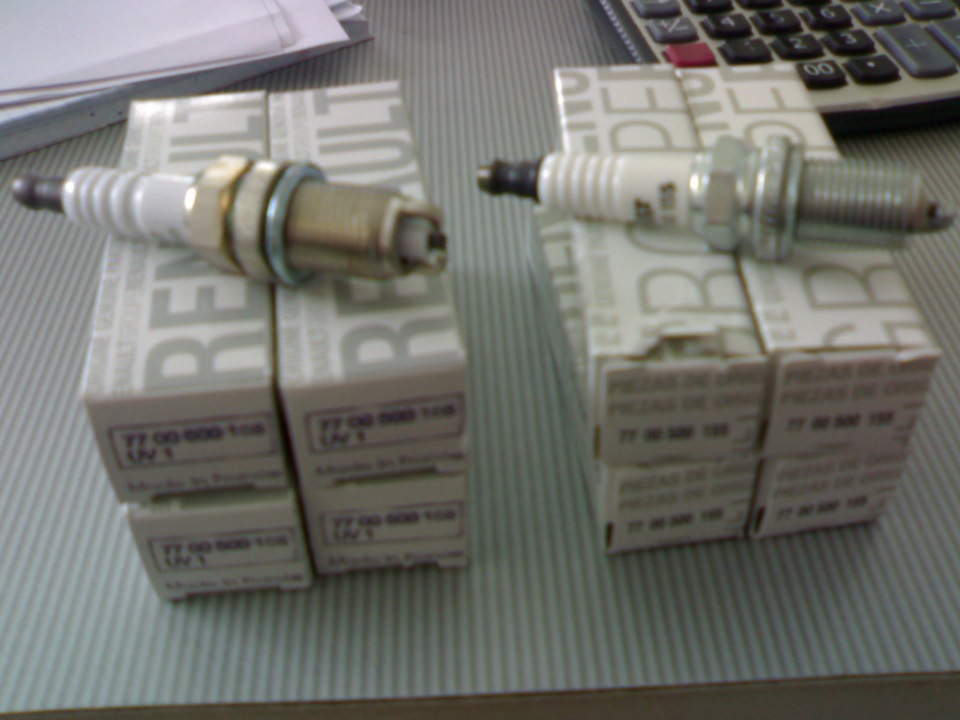 Одно- или двухконтактные свечи зажигания — Renault Megane II, 1,6 л ...