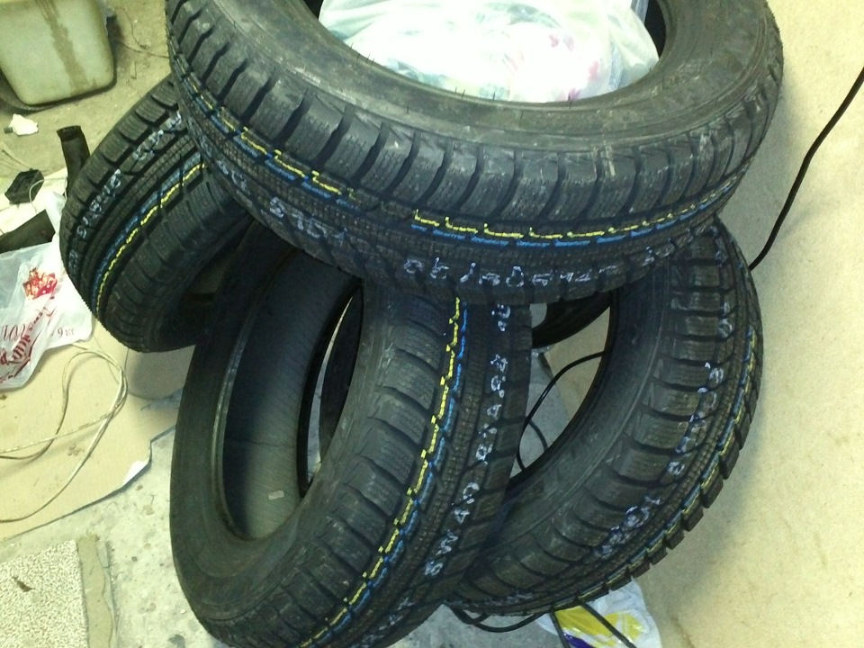 Липучка на зиму — Lada 21074, 1,6 л, 2003 года | шины | DRIVE2