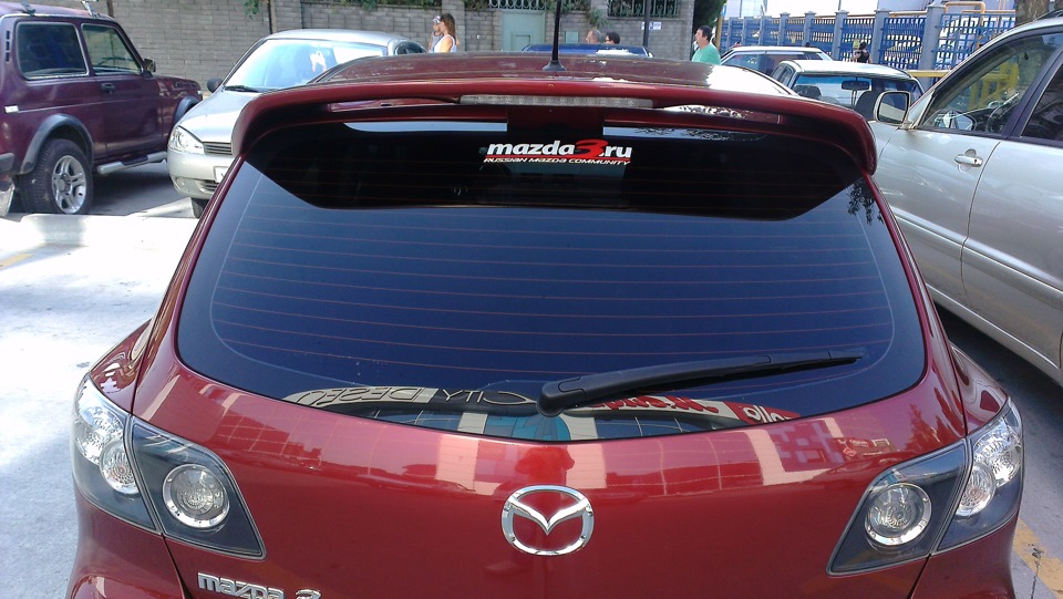 Форсунки омывателя лобового стекла от Камри. — Mazda 3 (1G) BK, 2 л ...