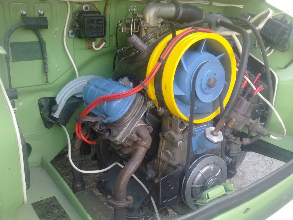 Собрал моторный — ЗАЗ 965, 0,8 л, 1966 года | электроника | DRIVE2