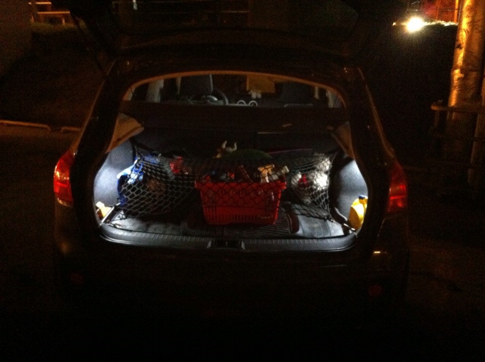 Диодизация багажного отделения. — Nissan Qashqai (1G), 2 л, 2008 года ...