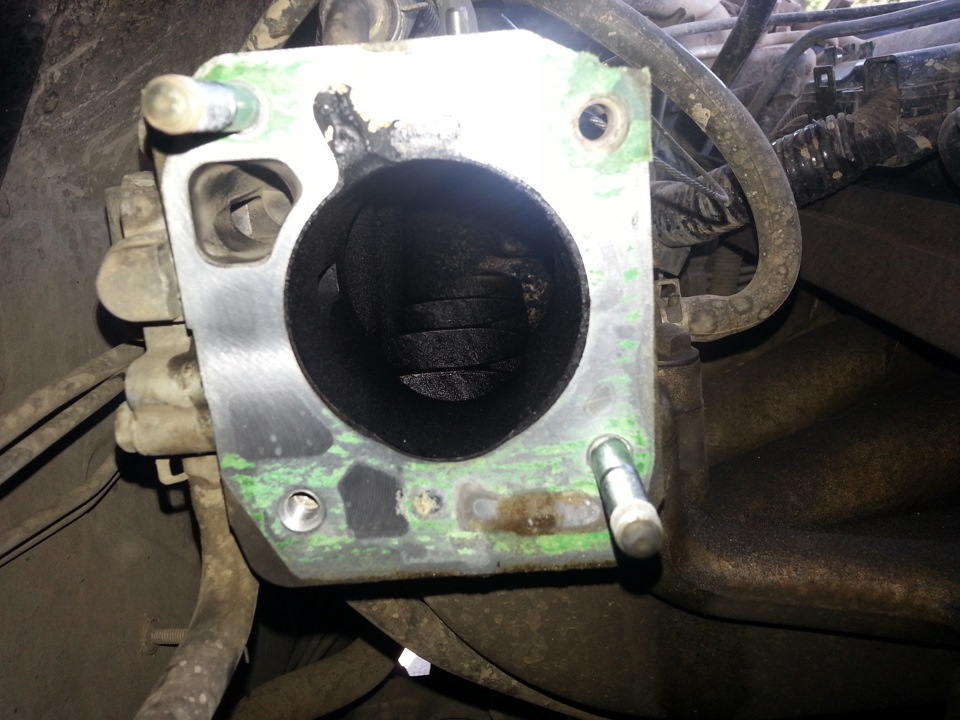 Решил почистить дросель и впускной коллектор. — Honda Accord Wagon (6G ...