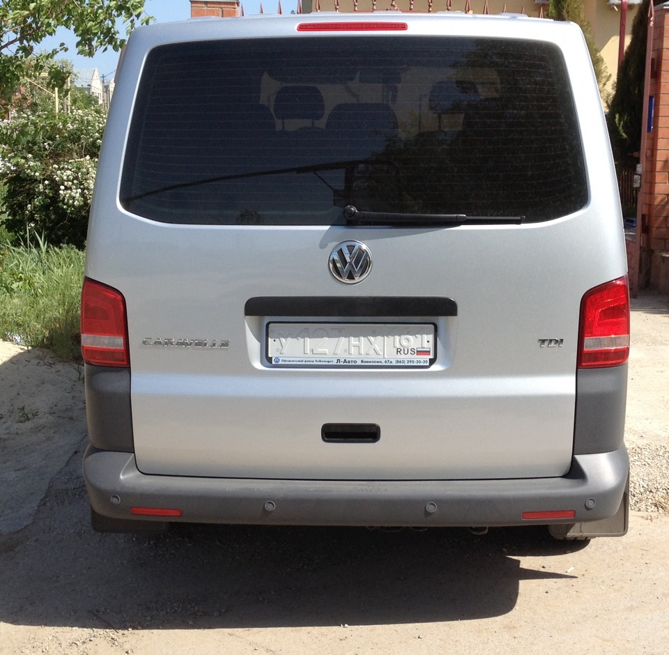 Белые номера — Volkswagen Caravelle (T5), 2 л, 2012 года | другое | DRIVE2