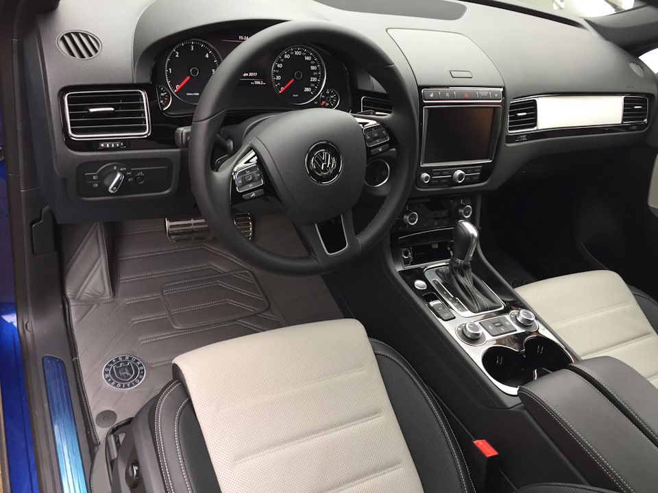 Интерьер volkswagen touareg