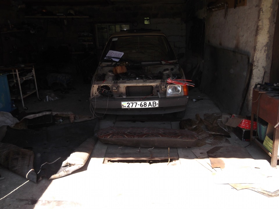 Сборка салона и проводки) — ЗАЗ 1102, 1,1 л, 1994 года | своими руками ...