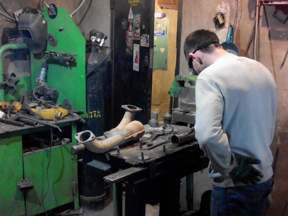 ⋆ Вырезаем катализатор ⋆ — Rover 75, 2,5 л, 1999 года | визит на сервис ...