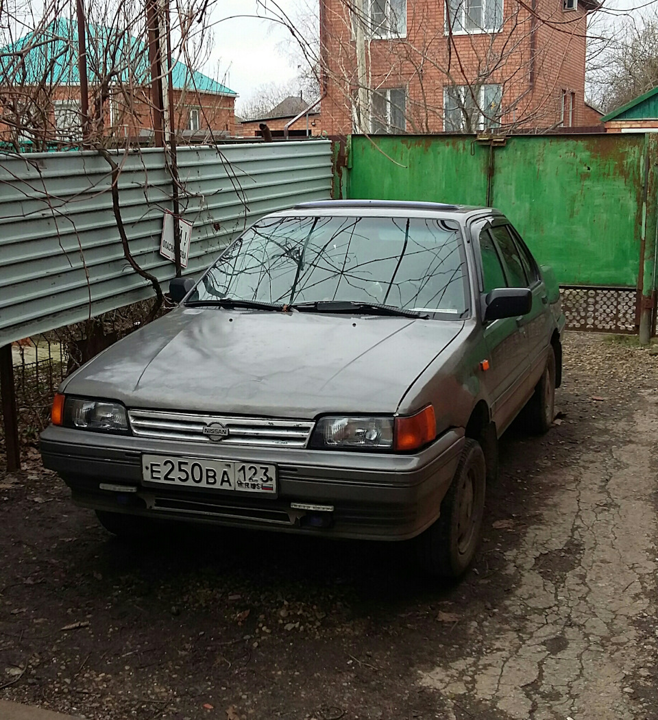 Замена генератора — Nissan Sunny (N13), 1,6 л., 1987 года | поломка ...
