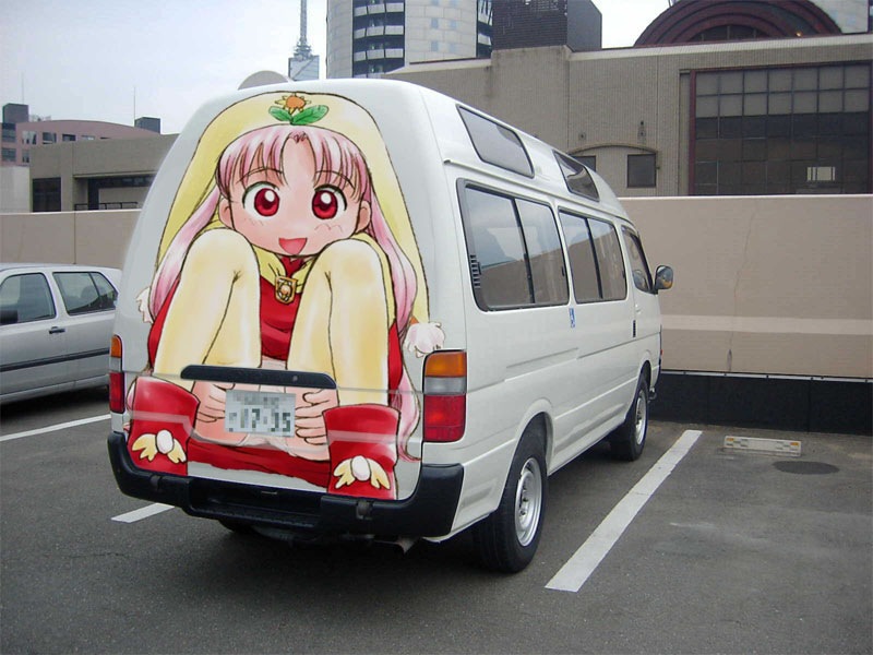 Itasha van