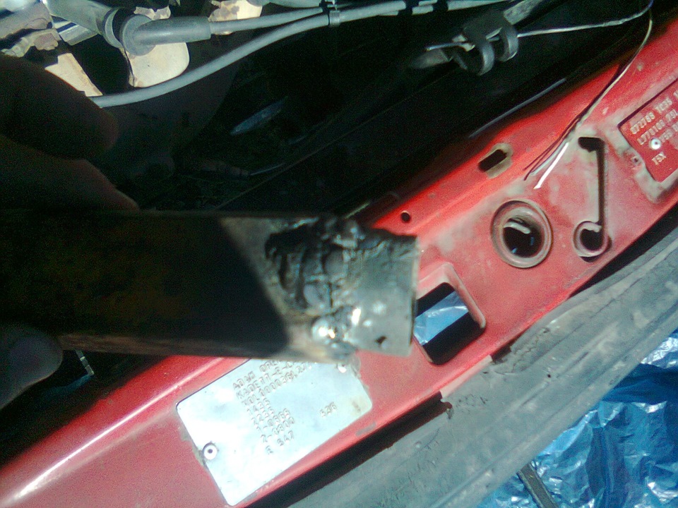 Photo from the logbook Opel Kadett E