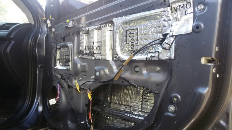 шумка дверей и китайский ништяк — Mitsubishi Lancer X, 1,8 л, 2008 года ...