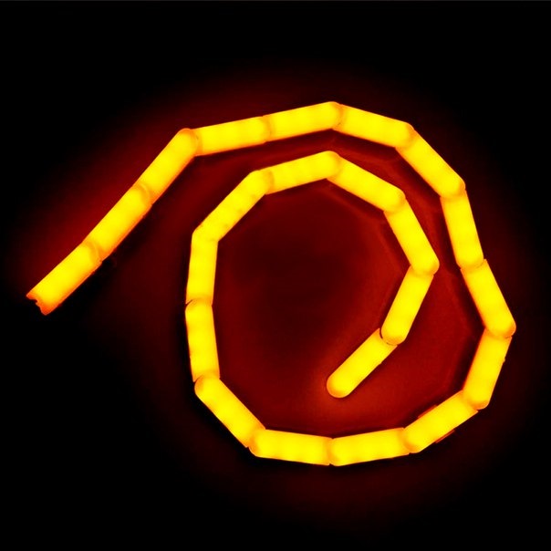 Led shape. Snake Shape.