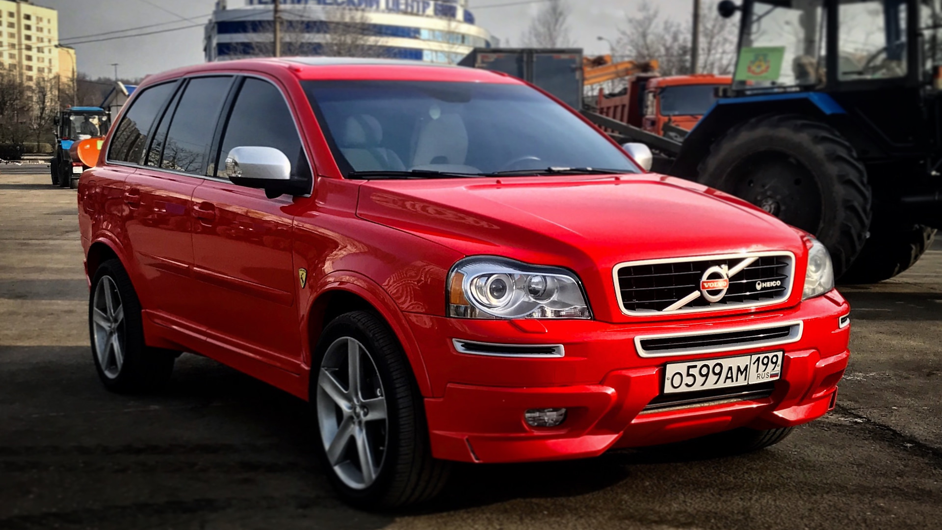 Volvo XC90 (1G) 4.4 бензиновый 2007 | Красный V8 SPORT на DRIVE2