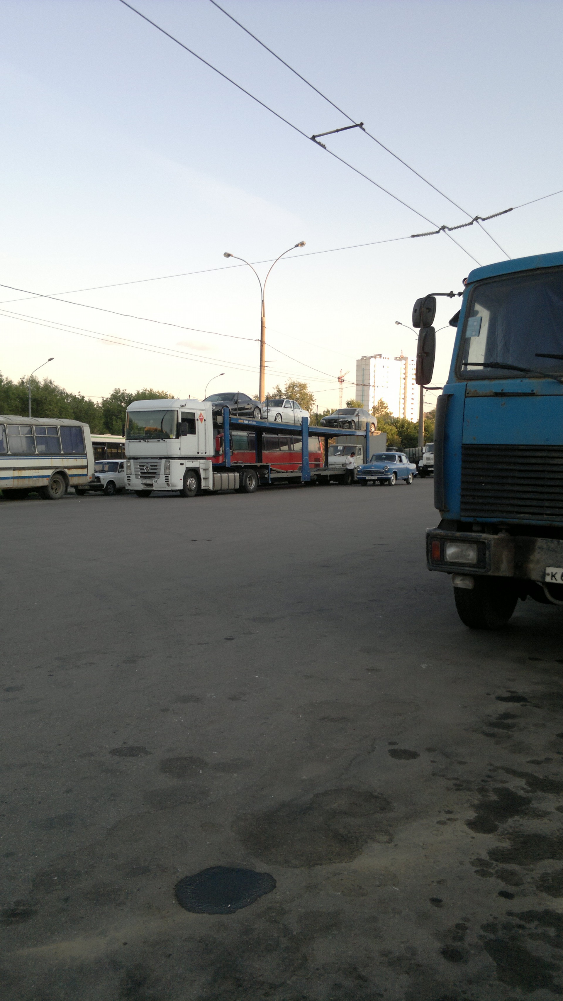 автовоз Махачкала-Москва приехал!) УРА) — Lada Приора седан, 0,5 л, 2009  года | эвакуация | DRIVE2