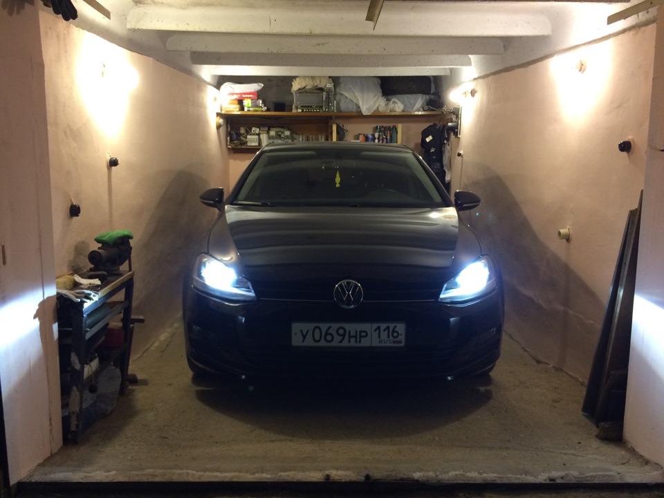 Ксенон 5к светит прекрасно — Volkswagen Golf Mk7