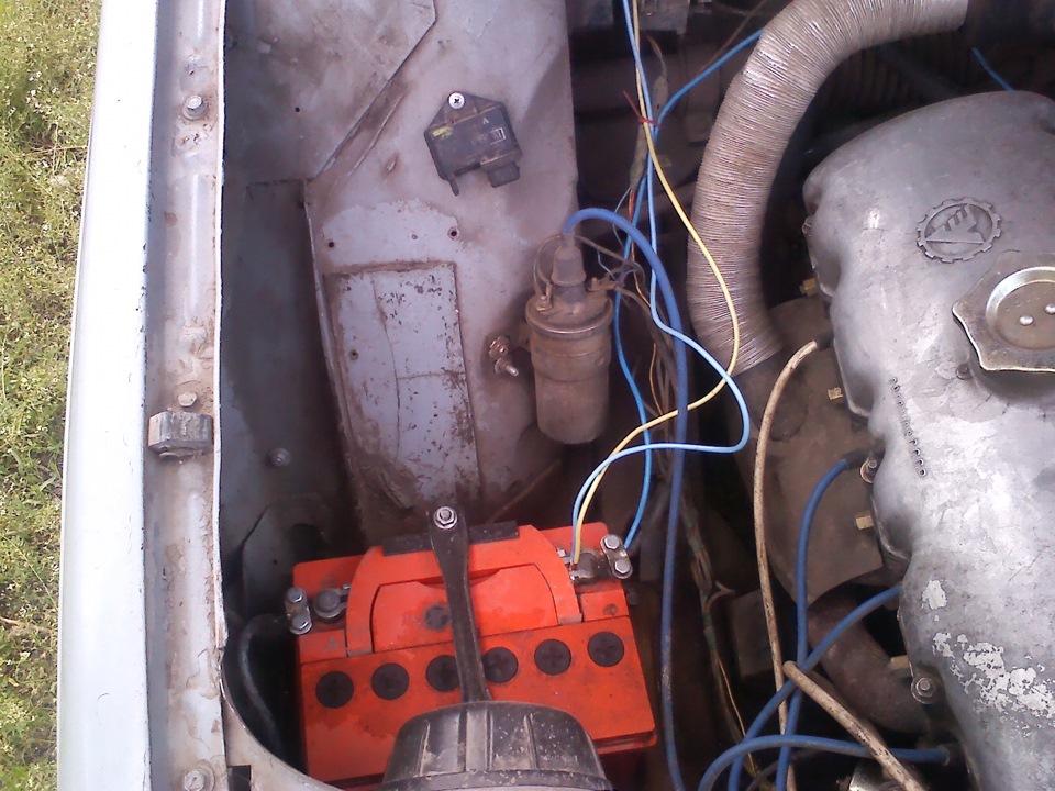 Замок зажигания от 2110 и разгрузка — Москвич 2141, 1,5 л, 1991 года ...