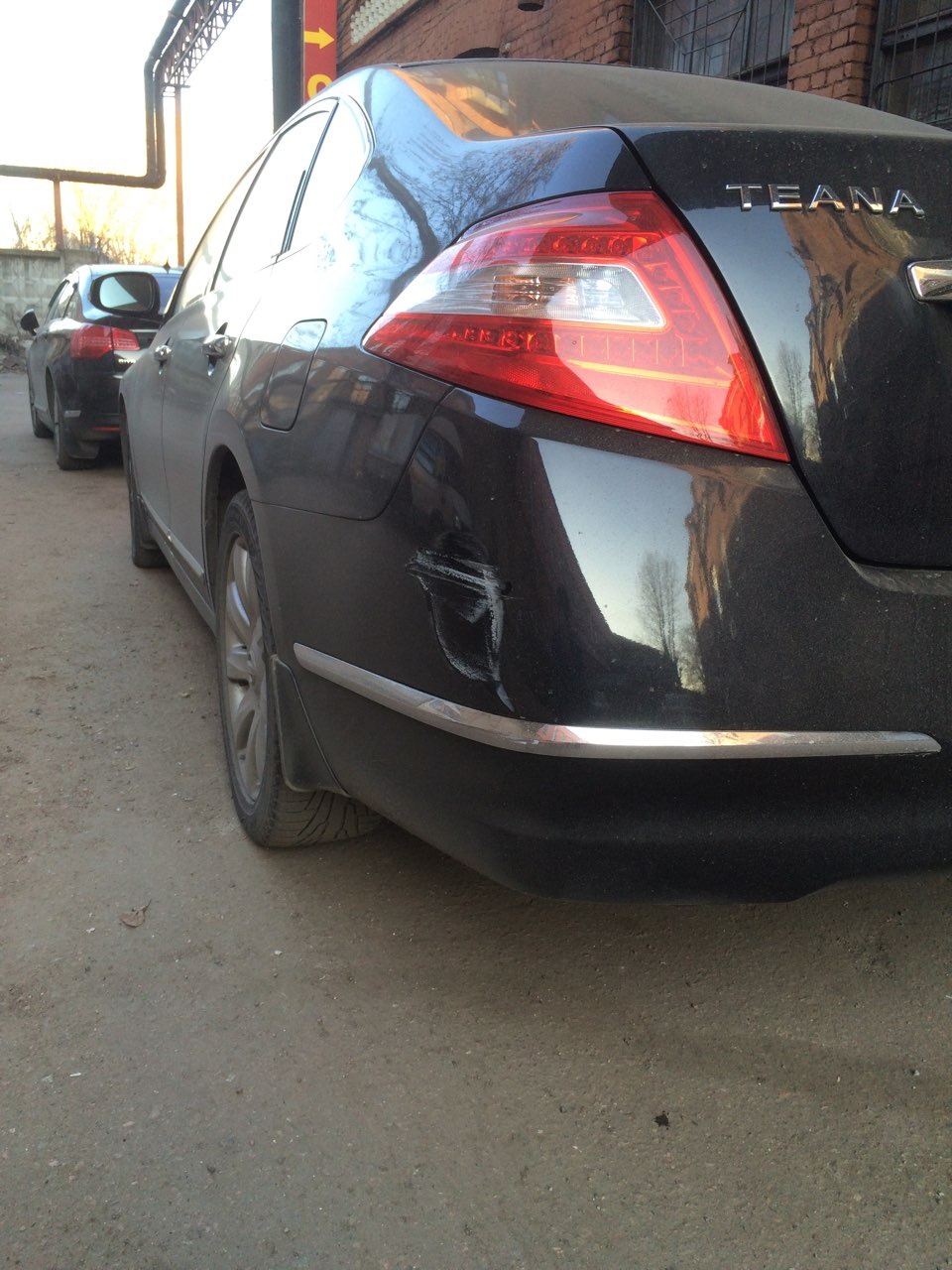 §23 Неприятность — Nissan Teana (J32), 2,5 л, 2008 года | ДТП | DRIVE2