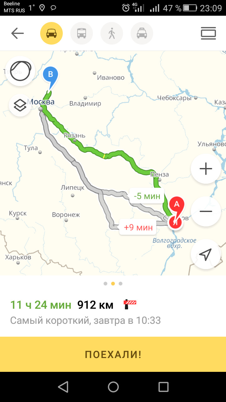 Саратов — Сергиев Пасад: как доехать? — KIA Ceed SW (1G), 1,6 л, 2009 ...