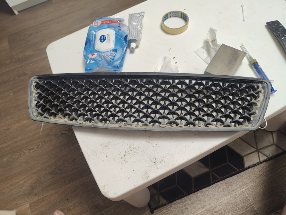 В процессе шпаклевки зазоров — Toyota Chaser (100)