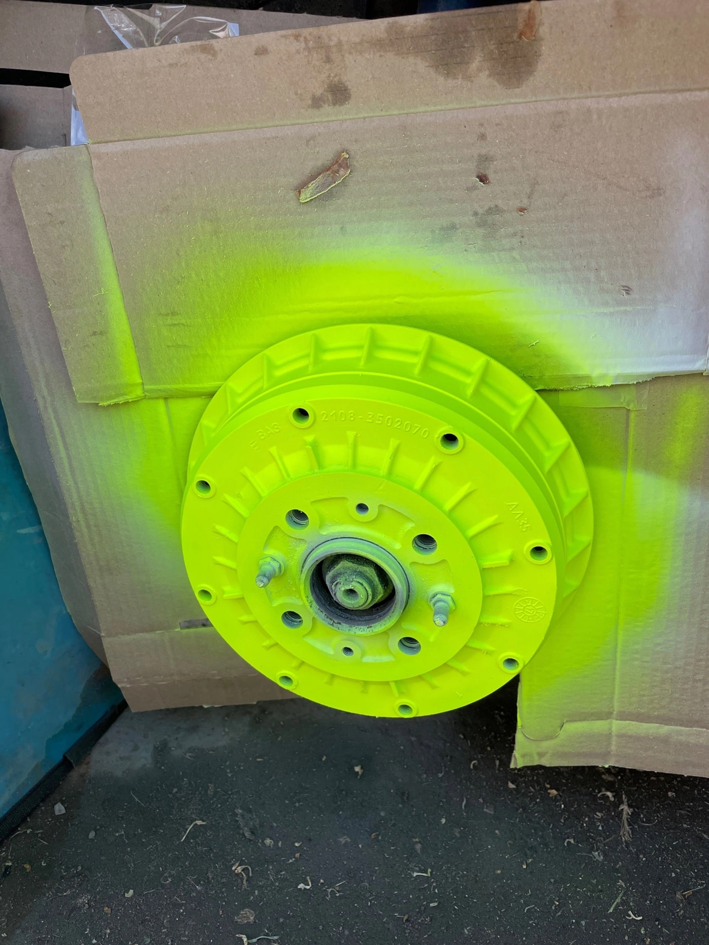 Окрас тормозных дисков и барабанов — DRIVE2