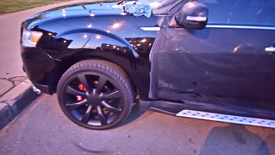 Японская полироль для кузова THE KING OF GLOSS — Mitsubishi Outlander ...