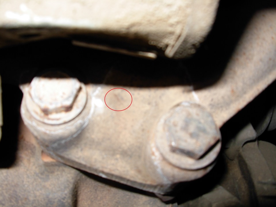 Трещина на выпускном коллекторе. — DRIVE2