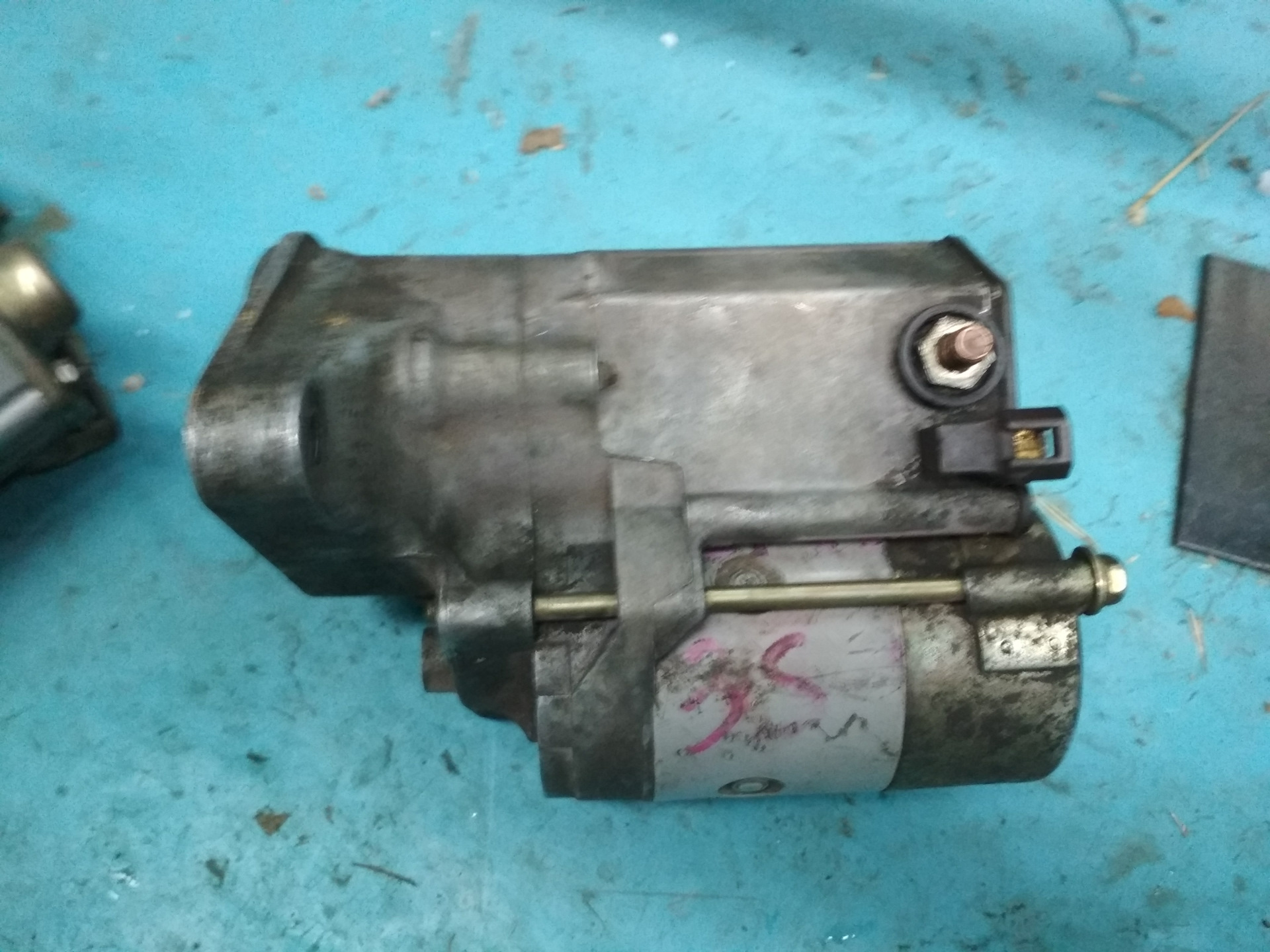 стартер на двигатель s4s. стартер 7а. стартер 5а фе. 4 бензин. стартер тойота корона премио.