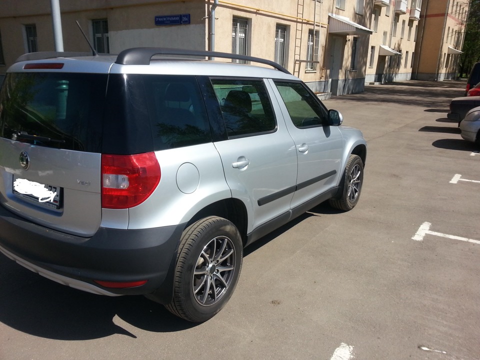 Освещение багажника skoda yeti