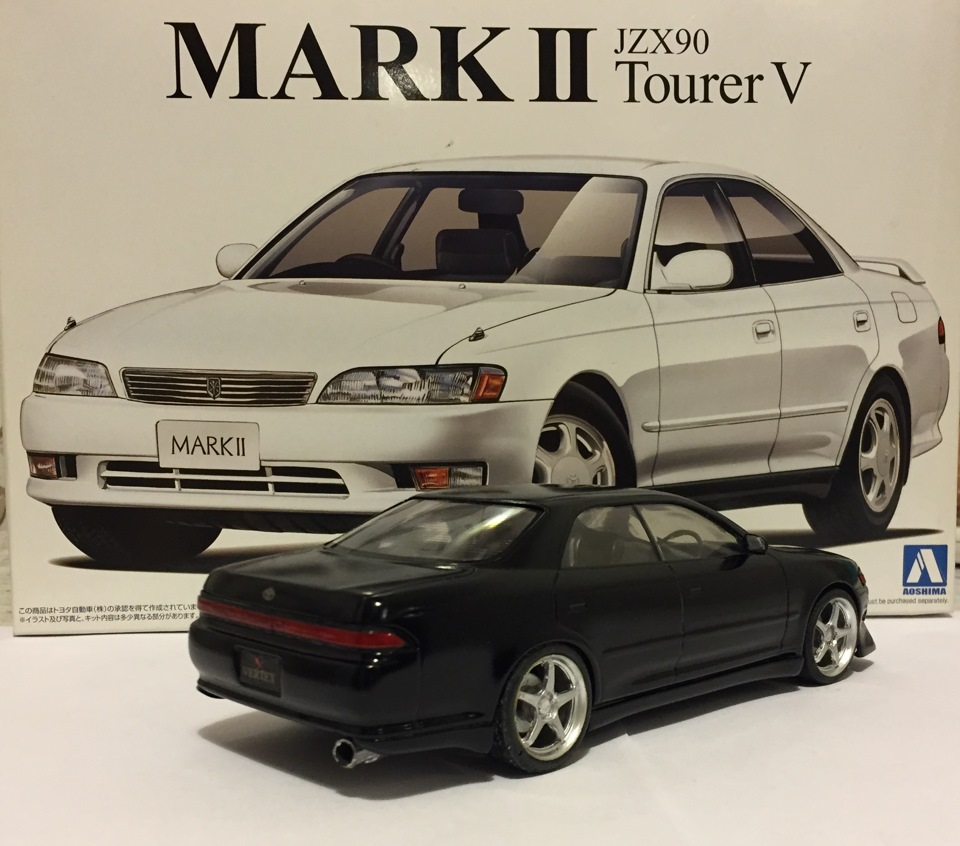 Aoshima Toyota Mark II JZX90 Tourer V 1:24 — DRIVE2