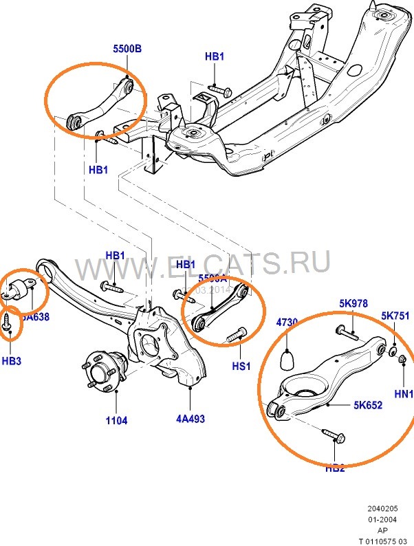 Передняя подвеска форд мондео 3 схема